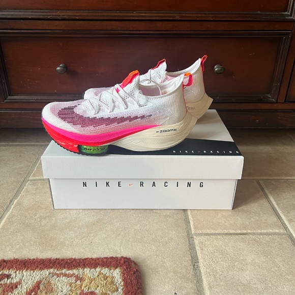 Nike Women’s Zoom Alphafly Next% 3 " Rawdacious " - Crimson/Pink - Size 7.5 - Picture 6 of 6